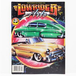 Lowrider Arte Magazine Vintage 1993 September/October Issue Aztlan Artwork